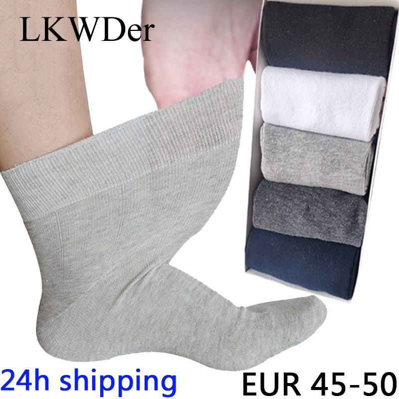 LKWDer 5 Pairs Mens Socks Large ÷   48,..